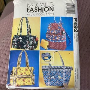 2003 McCall’s Fashion Accessories sewing pattern